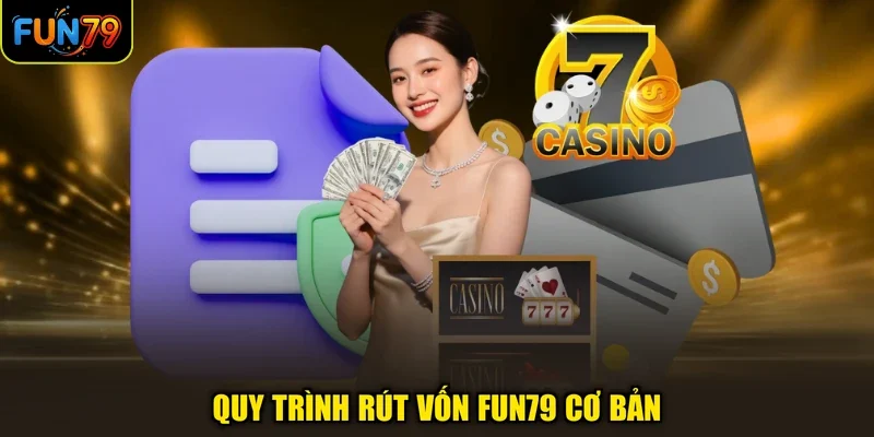 Quy trình rút vốn Fun79 cơ bản